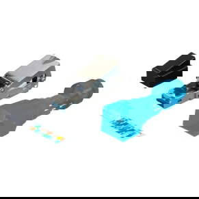 Protezione Antipiega AWG22/23 Contatti Dorati 20 Connettori Di Rete CAT7 CAT6A C