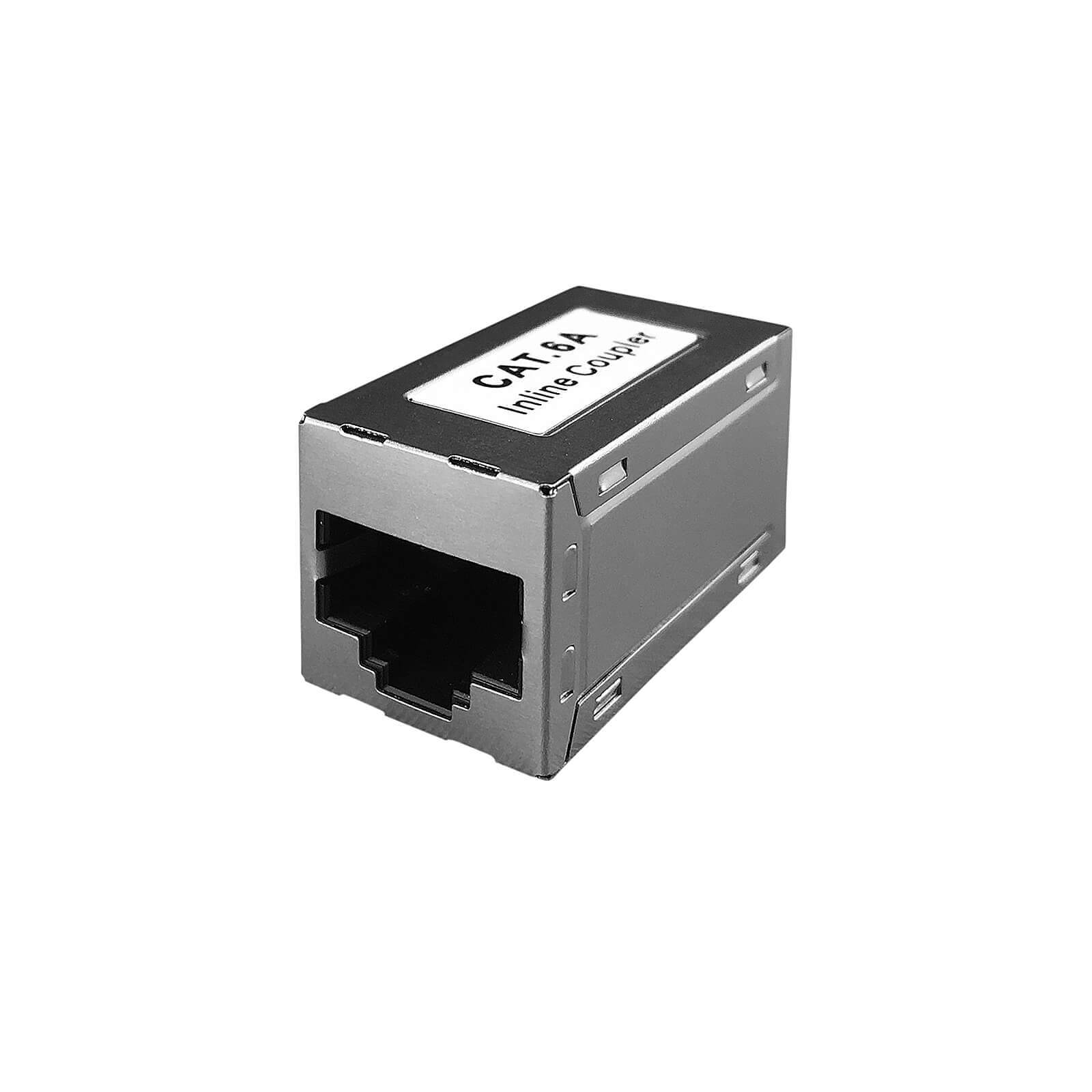 Lanberg RJ45 Inline Koppler Cat.6 Geschirmt - RJ45 Splitter Für Netzwerkverbindungen